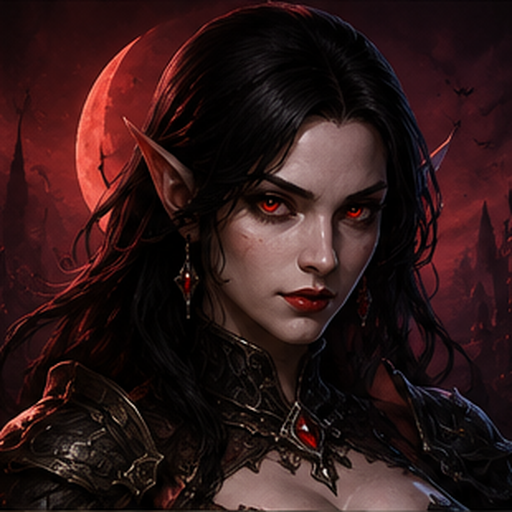 Vampire portrait