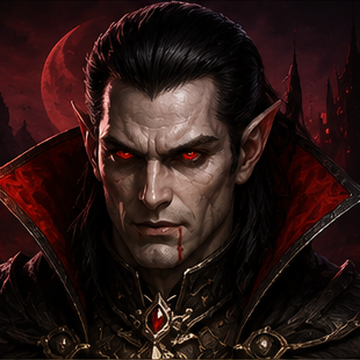 Vampire portrait